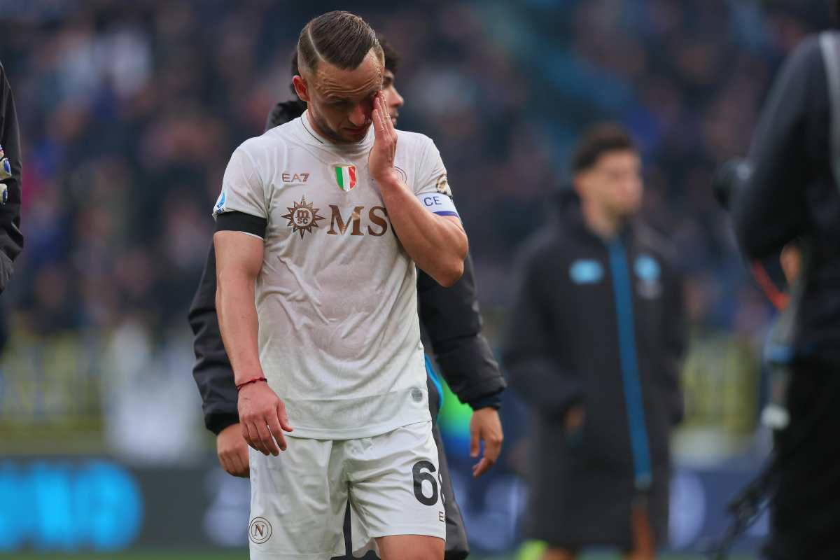 Lobotka durante una partita