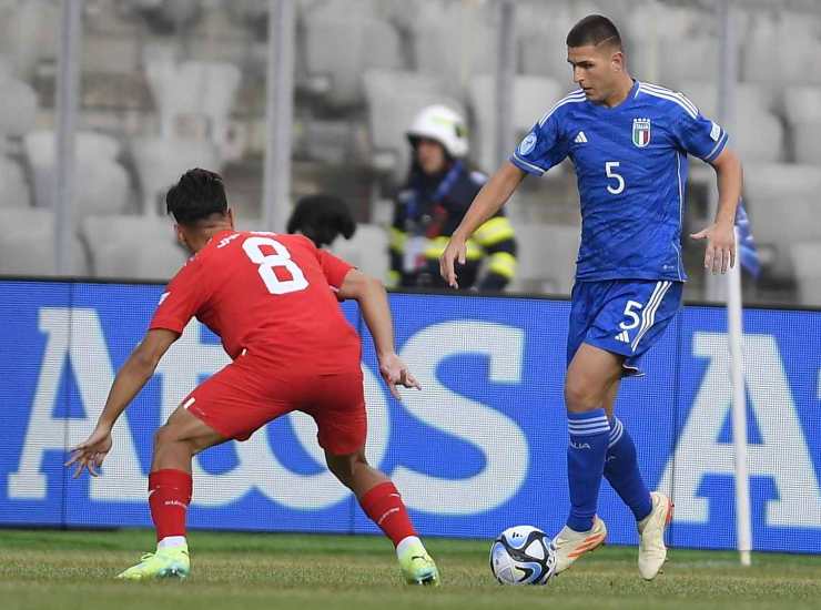 Pirola durante una partita