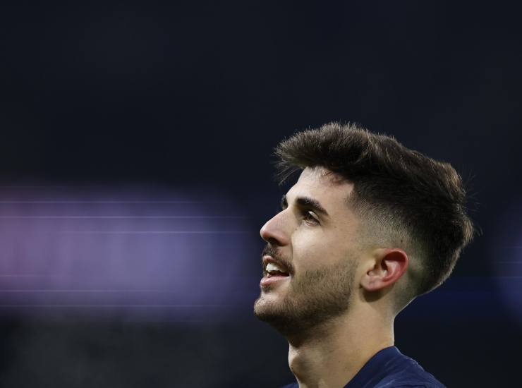 Beraldo esulta dopo una rete