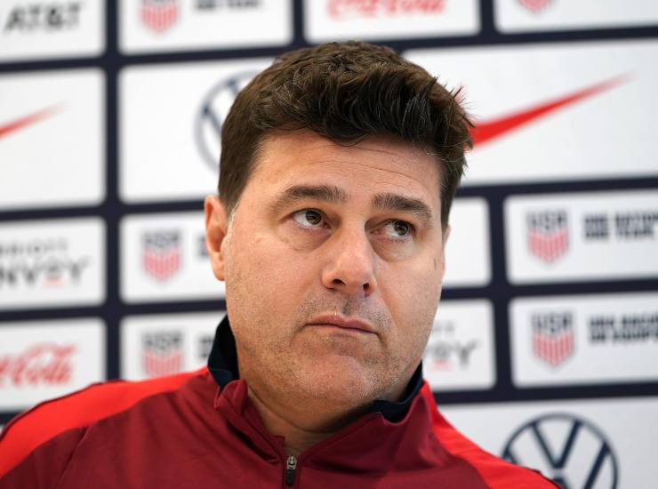 Pochettino in primo piano