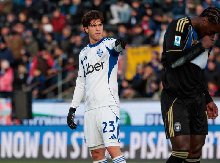 Perrone durante una partita