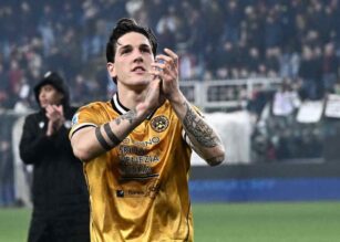 Zaniolo in primo piano