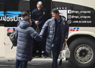 Nunez con la Nazionale