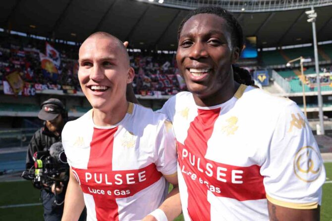 Ostigard insieme ad un compagno