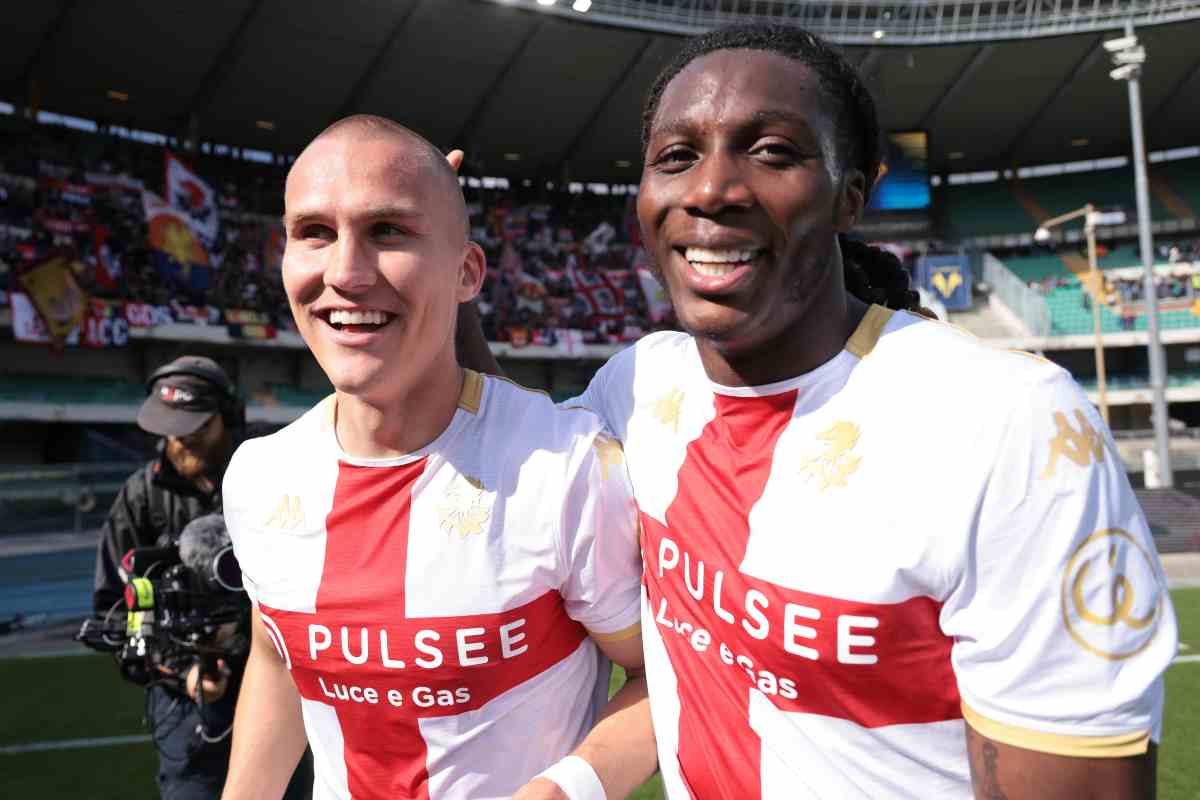 Ostigard insieme ad un compagno