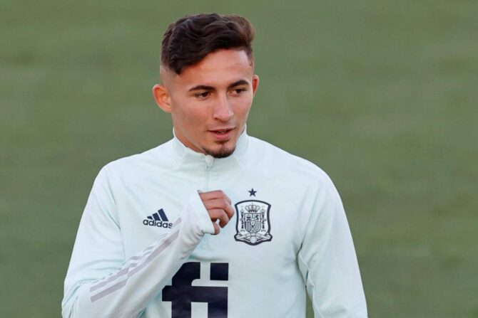 Pino durante una partita