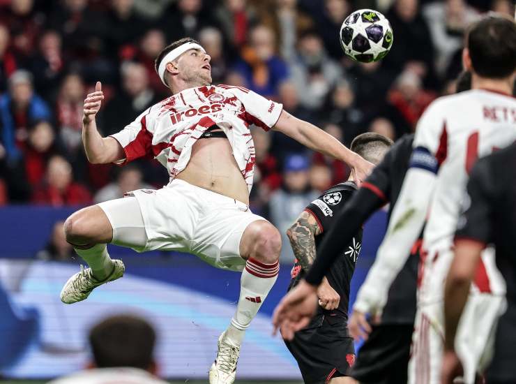 Pirola durante una partita