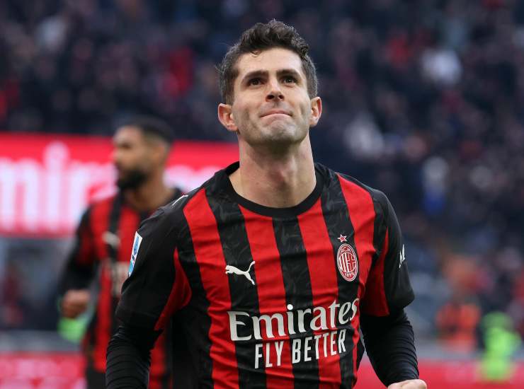 Pulisic esulta dopo una rete