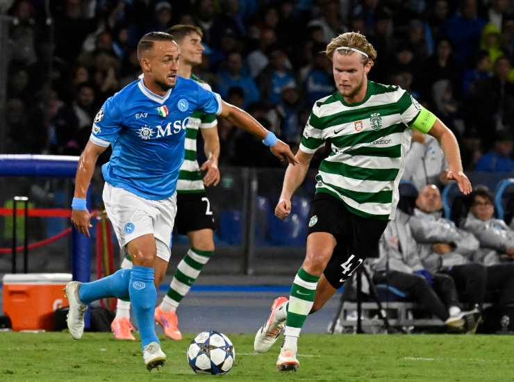 Lobotka durante una partita