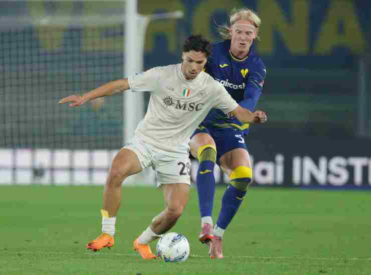 Vergara durante una partita