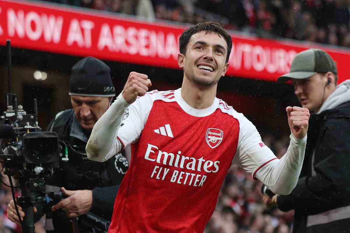 Zubimendi esulta dopo una rete