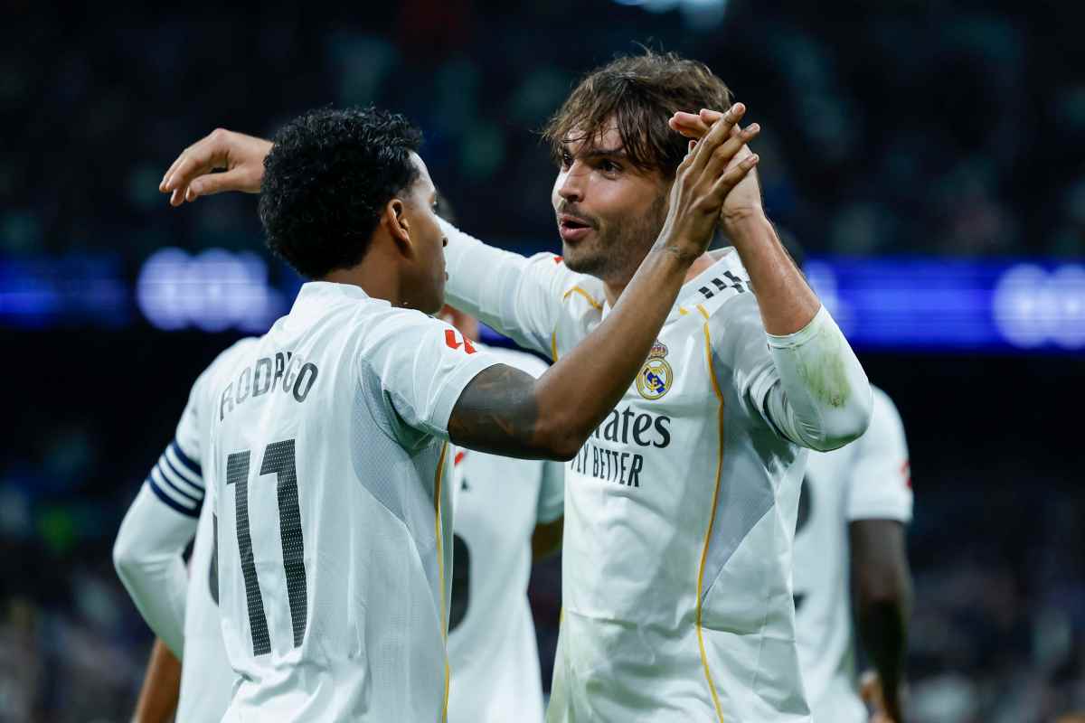 Asencio insieme a Rodrygo