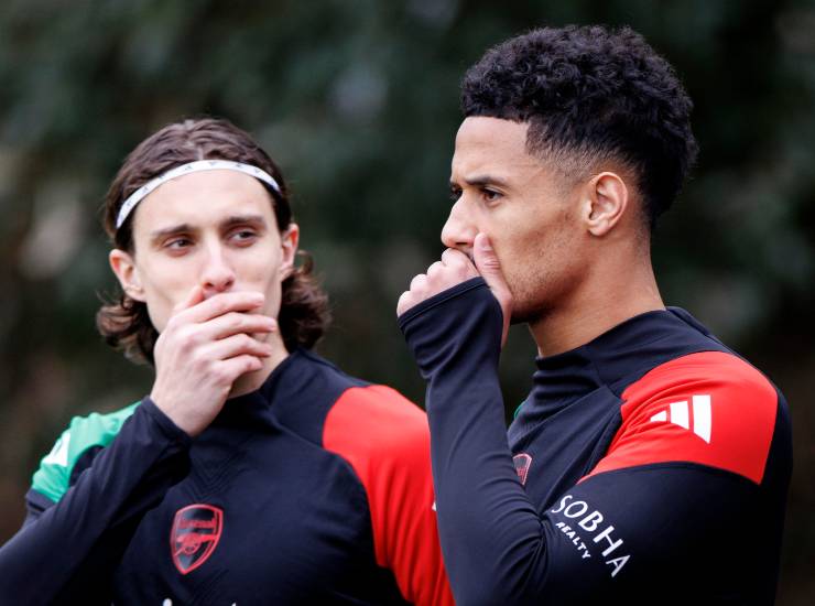 Calafiori insieme ad un compagno