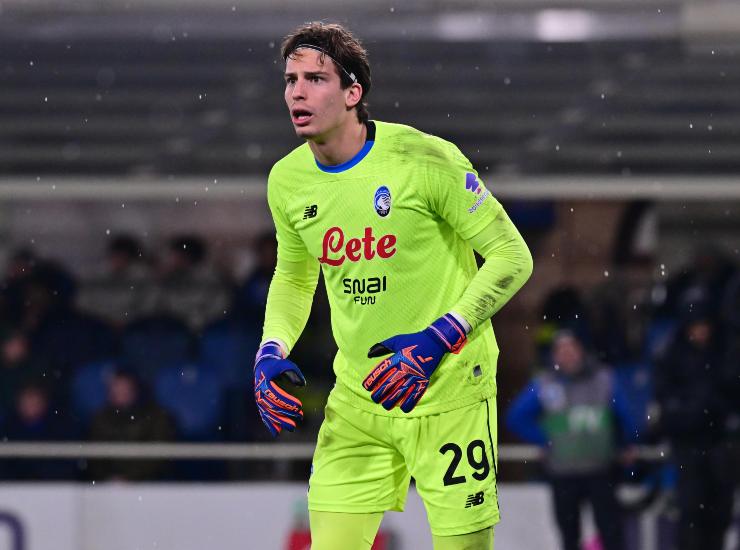 Carnesecchi durante una partita