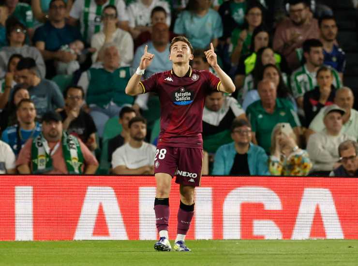 Chuki esulta dopo una rete