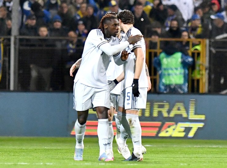 Kean con la maglia della Nazionale