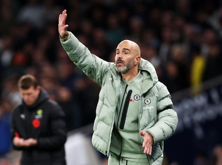 Maresca durante una partita