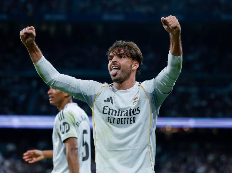 Asencio esulta dopo una rete