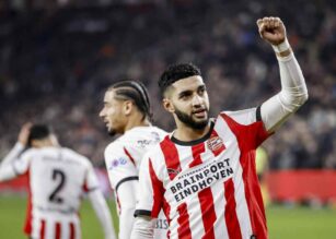 Saibari esulta dopo una rete