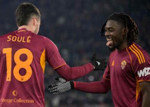 Soule esulta con Kone