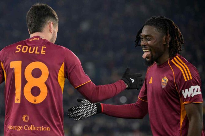 Soule esulta con Kone