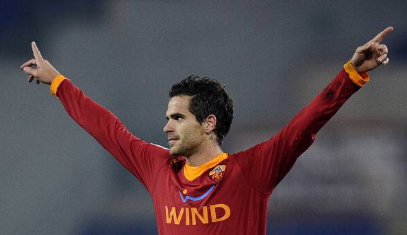 AS Roma's midfielder Fernando Gago celeb