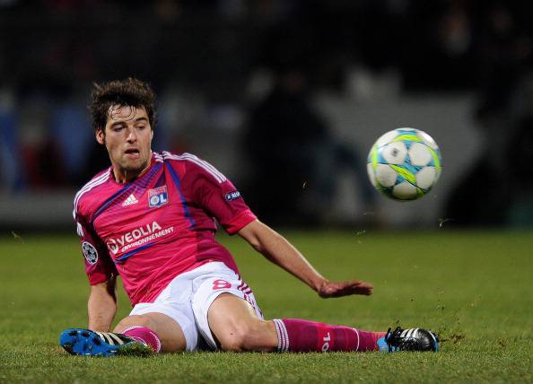 Lyon's French midfielder Yoann Gourcuff