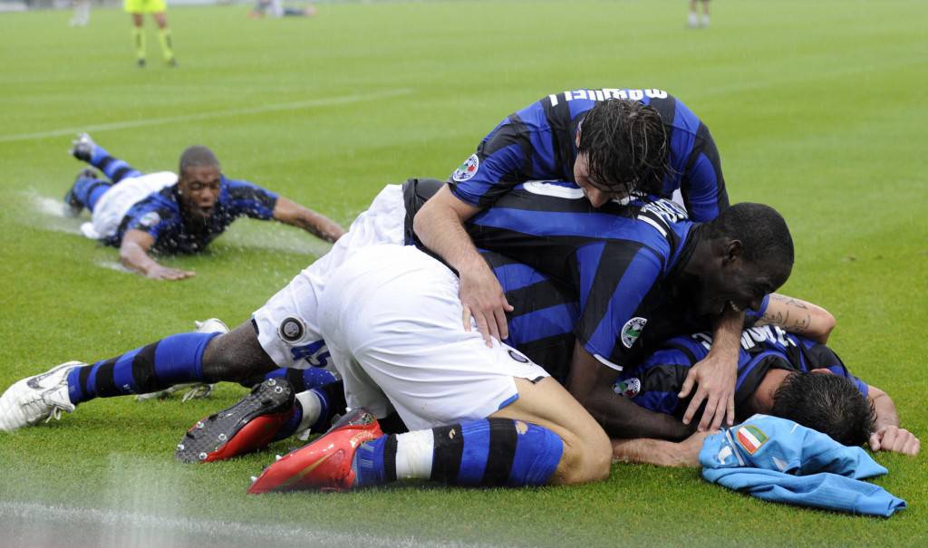 Inter Milan's Swedish forward Zlatan Ibr