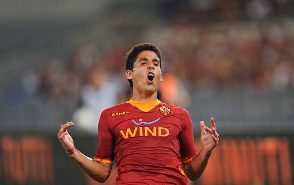 AS Roma's Spanish defender Jose Angel re