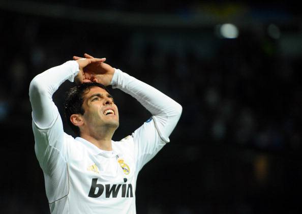 Real Madrid's Brazilian midfielder Kaka