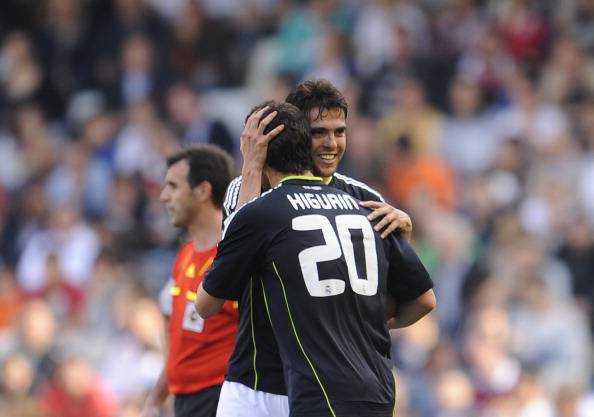 Real Madrid's Brazilian midfielder Kaka