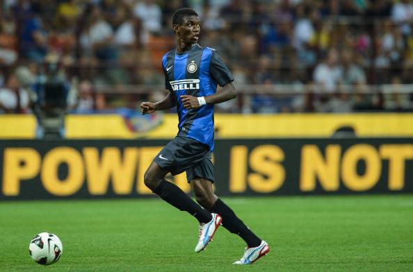 Inter Milan's defender Ibrahima Mbaye of