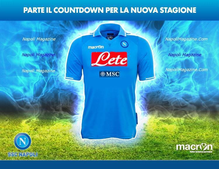 Nuova maglia Napoli 2012