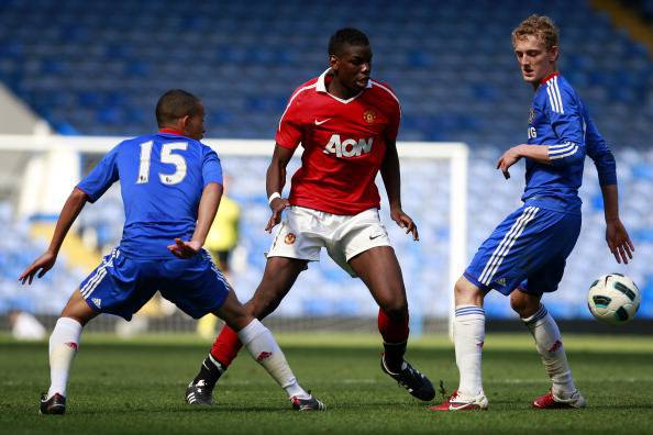 Chelsea v Manchester United - FA Youth Cup Semi Final 1st Leg