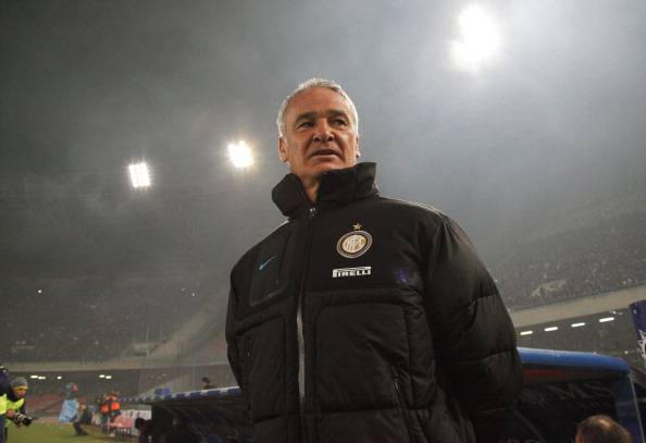 Inter Milan coach Claudio Ranieri looks