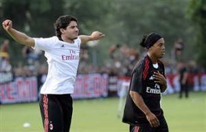 Ronaldinho allenamneto