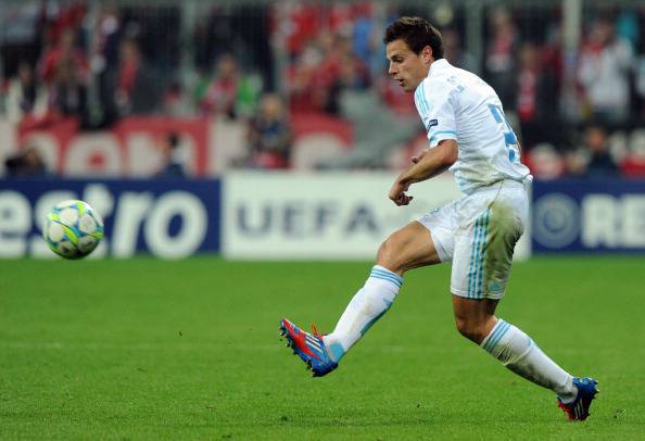 Marseille's Spanish defender Cesar Azpil
