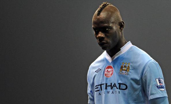 Manchester City's Italian striker Mario