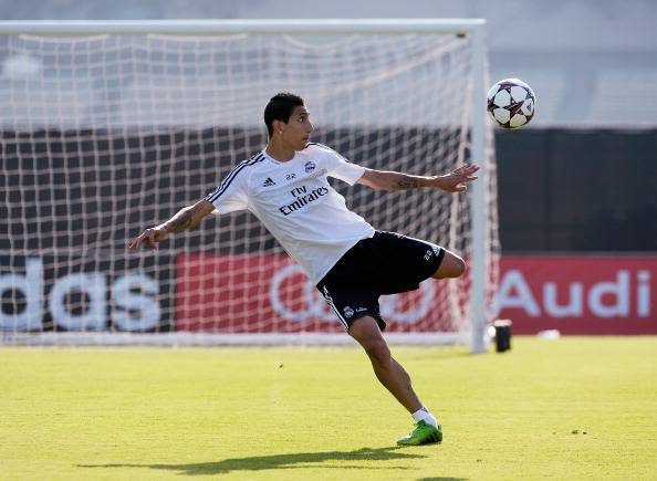 Real Madrid And Everton Training Session