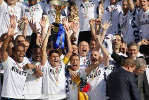 FBL-ITA-SIENA-INTER MILAN-PODIUM