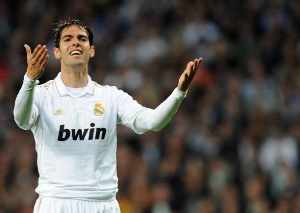 Real Madrid's Brazilian midfielder Kaka