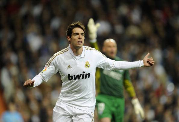 Real Madrid's Brazilian midfielder Kaka