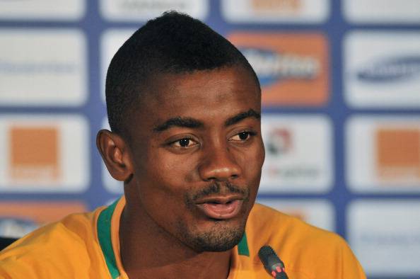 Ivory Coast's attacker Salomon Kalou spe