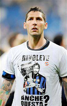 T-Shirt Inter 2010 maglia Materazzi Finale Champions rivolete anche questa 
