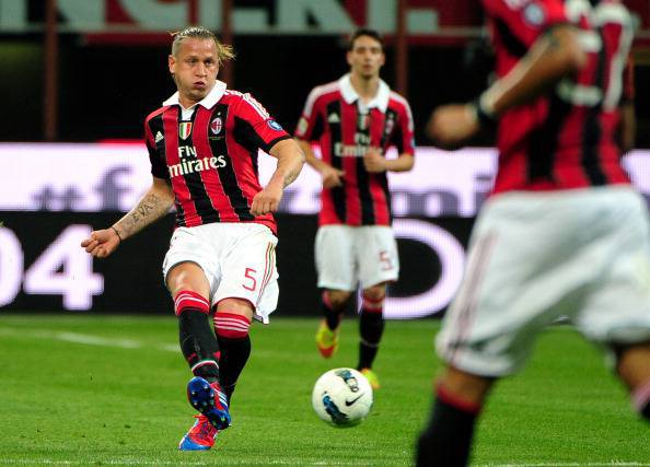 AC Milan's french defender Philippe Mexe