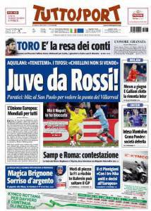 prima pagina tuttosport
