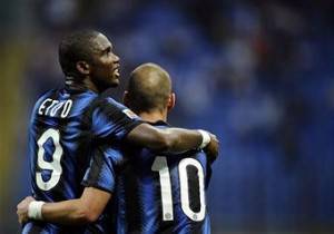 sneijder + eto'o